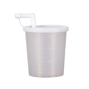 Vaso Degao de 150 ml con Escala Graduada, Antiderrames y con Pajita, Diseño Anti-Asfixia para Pacientes Postrados en Cama y Discapacitados - Product Image 3