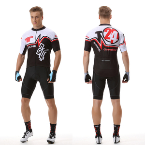 Maillot de cyclisme personnalisé avec impression par sublimation, unisexe, fermeture éclair intégrale, séchage rapide, respirant, pour route et VTT, manches courtes - Product Image 1