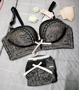 Ensemble culotte et soutien-gorge en dentelle, culotte élégante et chaude, pour toutes les <span class=keywords><strong>femmes</strong></span>, nouvelle collection - Product Image 6