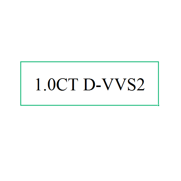 1.0CT D-VVS2