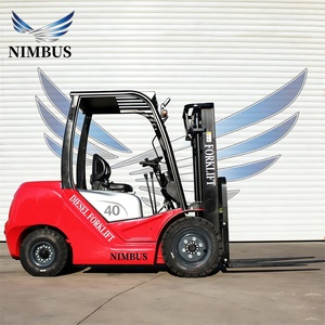 Chariot élévateur diesel NIMBUS haute efficacité certifié ISO 9001, fourches forgées personnalisables, caméra de recul en option - Product Image 3