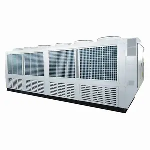Cooled Chiller 150 Ton Screw Compressor Recirculating Cooling Ice Rink Low Temperature Air Cooled Chiller