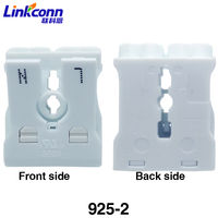 Connecteur en cuivre 925-2P Terminal connecteur de fil enfichable 2 broches double presse borniers électriques borne rapide connexion d'alimentation