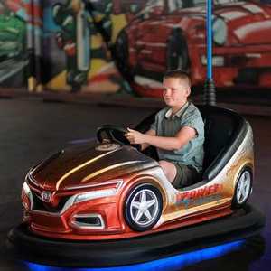 Coches de Choque de Fibra de Vidrio con Red de Suelo/Red de Protección para Parques de Atracciones y Ferias de Diversión en Venta - Product Image 2