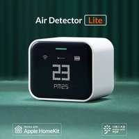 Détecteur de qualité de l'air Qingping WIFI PM2.5 PM10 CO2 Température Lite pour Xiaomi Homekit