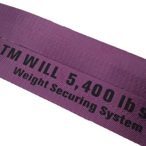 Custom Sublimation Bead Shaped Grain pp Black Nylon Webbing Wrapping Hanger Luggage <b>Strap</b> for Sandals <b>Backpack</b> Bag - Product Image 6