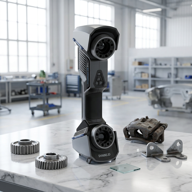 3D Scanner FreeScan Combo Handheld Industrial Grade High-precision Blue Laser 3D Copying Machine
