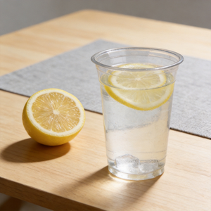Bicchiere da Asporto in Plastica Trasparente di Alta Qualità, Senza BPA, per Bevande Fredde, 400ml, Confezione da 10 Pezzi - Product Image 5