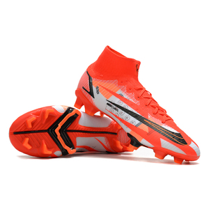 รองเท้าฟุตบอลสำหรับผู้ชาย รุ่น Superfly 8 Spark Positivity <span class=keywords><strong>CR7</strong></span> Elite FG สีแดง แบบหุ้มข้อสูง ระบายอากาศได้ดี ผลิตจากผ้าถัก กันน้ำ เหมาะสำหรับฤดูใบไม้ร่วง ฤดูหนาว และฤดูร้อน - Product Image 3