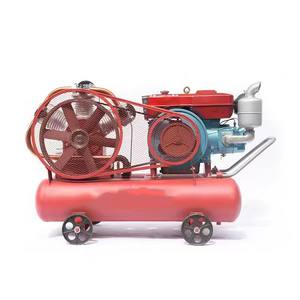 Compresseur d'air à piston diesel W-3.5/5, double réservoir, 3 cylindres, moteur silencieux, conception portable, multi-tension - Product Image 2