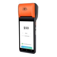 Terminal de point de vente mobile 4G CARAV à bas prix, 5,5 pouces, avec Android 13, carte SIM, NFC, système de point de vente portable