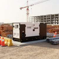 Générateur diesel silencieux portable 20-30 kW triphasé 400 V démarrage automatique/à distance pour moteur 50/60 Hz pour la maison, la sauvegarde, le camping Titan