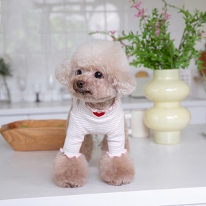 قميص جديد مخطط مناسب للخريف والشتاء مناسب للكلاب الأليفة وهو ملابس كاجوال ومريحة - Product Image 5