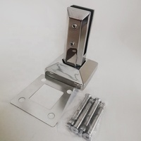 Robinet de piscine en verre réglable en acier inoxydable 2205 de haute qualité pour balustrade de panneaux de verre