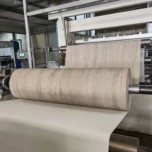 Panel a base de madera, papel de melamina, hoja laminada de papel de nogal