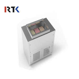 Ruitai Personalizado Venda Quente Universal 10 Barris Gelato Display Case <span class=keywords><strong>Ice</strong></span> <span class=keywords><strong>Cream</strong></span> Mergulhando Gabinete - Product Image 6