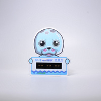 Thermomètre de bain pour enfants, carte mignonne avec animaux de dessin animé, testeur de température de l'eau, cadeau de douche pour bébé, essentiel