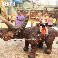 Machine de jeu électronique, pour jouer, thème dinosaure, lumières led