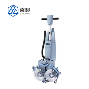 Nettoyeur de sols électrique <span class=keywords><strong>sans</strong></span> <span class=keywords><strong>fil</strong></span> à double moteur, mini-laveuse de sols avec composants en plastique et moteur central - Product Image 4