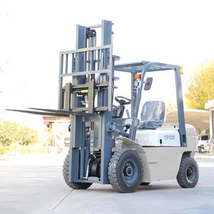 プレミアムパウストン2トンラフテレーンカウンターバランスフォークリフト（三段マスト、内燃式ディーゼル、高品質） - Product Image 3