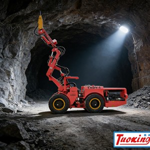 รถขุดเหมืองใต้ดินแบบแรงยึดเกาะสูง TuoXing TP-104 สำหรับเหมืองทองแดงลาสบัมบาส ประเทศเปรู คัสโก อปูริมาค - Product Image 4