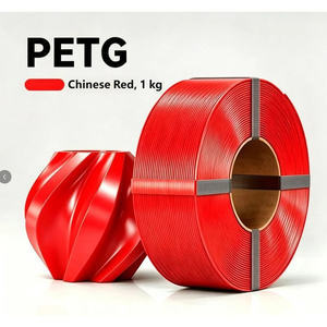 ไส้พลาสติก PETG แบบรีฟิล 1 กก. ขนาด 1.75 มม. ความเหนียวสูง เป็นมิตรต่อสิ่งแวดล้อม ทนทานต่อสภาพอากาศ บรรจุภัณฑ์สุญญากาศ สำหรับเครื่องพิมพ์ 3 มิติ - Product Image 1