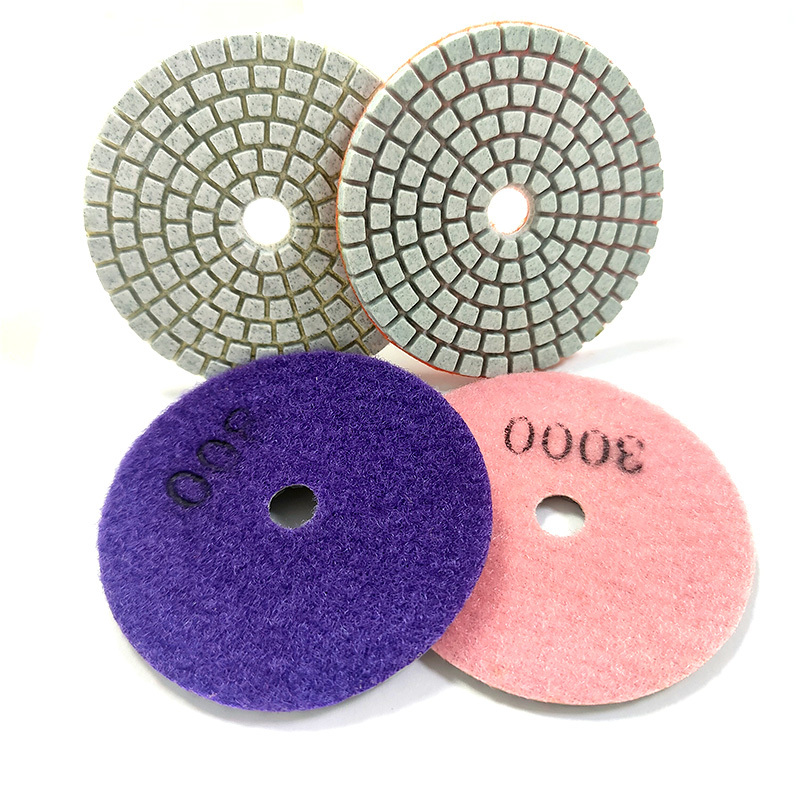 Diamond Polishing Pads 4 Inch 5