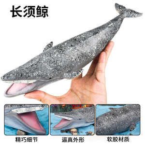 โมเดลสัตว์ทะเลจำลอง yxs สำหรับเด็ก ทำจากยางนิ่ม รูปปลา<span class=keywords><strong>วาฬ</strong></span>ครีบใหญ่ ฉลามขาว <span class=keywords><strong>วาฬ</strong></span>โอร์กา <span class=keywords><strong>วาฬ</strong></span>เบลูก้า <span class=keywords><strong>วาฬ</strong></span><span class=keywords><strong>สี</strong></span>ฟ้า <span class=keywords><strong>วาฬ</strong></span>ทะเล - Product Image 4