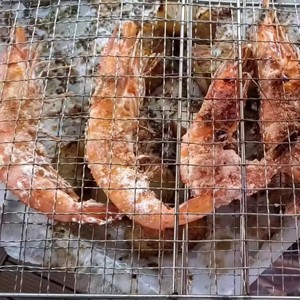 Stainless Steel Barbecue <b>Mesh</b> Clip, Fish & Vegetable <b>Grilling</b> Rack - Product Image 6