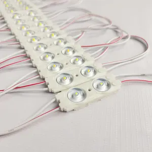 Lente de módulo LED de injeção de alta potência 160 graus 2835 2 leds Módulo LED