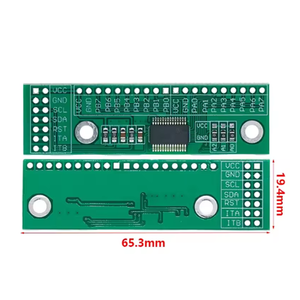 แผงวงจรขยายสัญญาณไออิก I2C MCP23017-E 1ชิ้น I2C กับ16IO แผงวงจรขยายอินพุต/เอาต์พุต MCP23017 3.0V-5.5V - Product Image 2