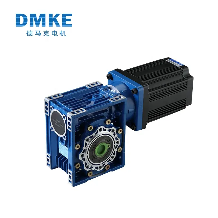 DMKE 주문화 서비스 12v 36v 48v 72v 0.6kw 1kw 1.5kw 2kw 110mm 20-267r/min 볼트 bldc 벌레 nmrv 장치 모터