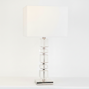 Creative Square Crystal <b>Table</b> <b>Light</b> Desk Lamp with Remote Control AC <b>LED</b> for Home Bedroom Decoration - Product Image 3
