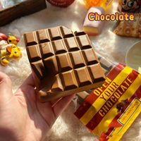 NOUVEAU Jouet anti-stress en PU souple et collant en forme de barre de chocolat, non viral sur TikTok, cadeau pour enfants et adultes, améliore l'humeur et favorise la thérapie