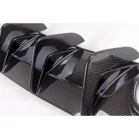 Diffuseur de pare-chocs arrière en fibre de carbone W204 C63 pour Mercedes-Benz Classe C W204 C63 AMG C300 berline sport 2012 - 2014