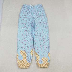 <span class=keywords><strong>Pantaloni</strong></span> 9.11 <span class=keywords><strong>donna</strong></span> <span class=keywords><strong>donna</strong></span> Skinny Hip Hop primavera Waffle gelato blu con coulisse Yoga <span class=keywords><strong>pantaloni</strong></span> lunghi comodi traspiranti Casual - Product Image 2