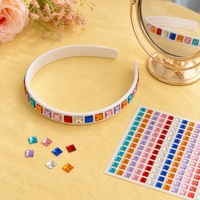 Autocollants de strass 3D Y2K personnalisés sans colle pour ongles, effet bling instantané, pour loisirs créatifs, commande en gros