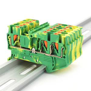 PT 2.5 ikiz PE toprak toprak 1 2 Out bahar <span class=keywords><strong>Terminal</strong></span> bloğu besleme yoluyla Push-in elektrik konnektörü - Product Image 4