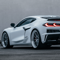 Jantes forgées TD01 à rayons multiples, finition argent brossé, concaves profondes, 18 19 20 21 22 pouces, 5x112 5x120, compatibles Corvette Z06 C6 C7 C8 911 GT3 RS