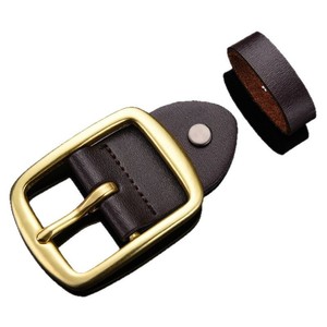 Fábrica acepta logotipo personalizado marca de acero inoxidable barra Central Pin hebilla de cinturón hombres hebilla de cinturón para cinturón de cuero - Product Image 2
