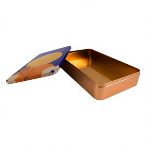 กล่องดีบุกช็อคโกแลตเค้กคุกกี้เนยแบบหวานสำหรับใส่อาหารตามสั่ง - Product Image 1