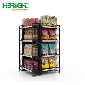 Estante de Exhibición de Acero Resistente y Personalizado de Alta Calidad para Supermercados - Product Image 4