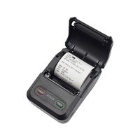 Nouvelle conception Mini Imprimante thermique mobile 58 mm Type-C avec batterie 2000 mAh, garantie 1 an, lecteur de code QR, en stock