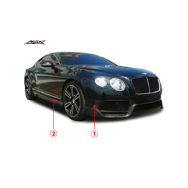 Kits de corps pour Bentley Continental GT VT, modèles de 2012 à 2015, pour Continental