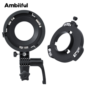 อะแดปเตอร์เมาท์ Ambitful <span class=keywords><strong>MB01</strong></span> MB02 Mini Mount เป็น Bowens Mount ติดตั้งง่ายสำหรับ YONGNUO YN150 IFOOTAGE 60/130 NANLITE Forza 60 Softbox - Product Image 1