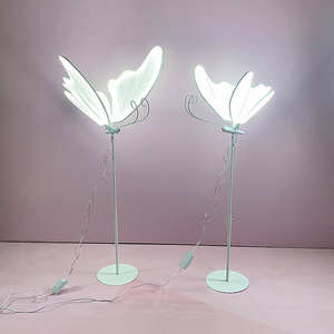 Luces LED Gigantes de Color Blanco de Lujo para Bodas, Decoración de Caminos con Mariposas, Iluminación para Pasillos, Conjunto Floral para Decoración de Bodas - Product Image 3