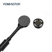 Grosir desain baru kabel pengisian daya Cepat magnetik Hbi59-1.5 kabel Data Pogo Pin untuk tampilan besar
