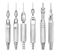 Poignées multiples compatibles avec la canule, le verrou de luer, le fil, le glissement de luer, pour l'aspiration/l'infiltration/la réinjection de graisse