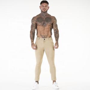 Gingtto personalizado al por mayor Chinos pantalones de vestir hombres en Stock Skinny Chino hombres pantalones Gabiting Chino pantalones hombres - Product Image 4