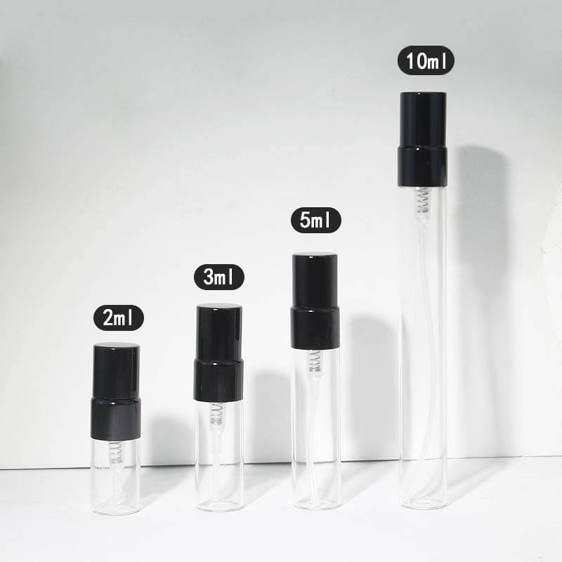 Transparent Black Bottle+ Black Cover